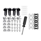 61 Pcs Football Helmet Repair Kit Screws Washers Nuts For Football Softball