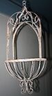  Rustic Hanging Planter Basket Antique Victorian Style Garden Plant Hanger 