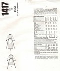 1976 Vintage Vogue Sewing Pattern Dress B34   1950  By Renata