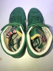 Vintage 80s 90s Green Reebok Classic Freestyle Hi Top Women Shoes Size 8 1 2