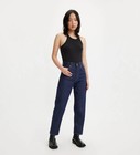 Levi s Japanese Selvedge Column Jeans Womens Blue Tab Moj Dark Wash  248 New