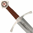 Handmade Knight Templar Sword Crusader Collectible Replica - Free Engraving