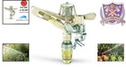 Brass Impact Sprinkler Adjustable 0  -360   23 -50  Coverage Garden Irrigation