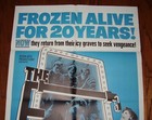 The Frozen Dead  1966  27x41 Original Folded One Sheet Movie Poster