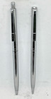 Paper Mate Vintage Double Heart Bright Chrome Ball Pen-pencil Set--working