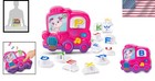 Fridge Phonics Pink Magnetic Alphabet Letters - Easy Learning For Toddlers