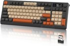 Pbt Wireless Bt Membrane Gaming Keyboard And Mouse Set Silent Key 4000 Dpi