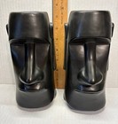 2 Vintage Otagiri Ceramic Black Moai Tiki Head Mugs The Islands  Phoenix  Az