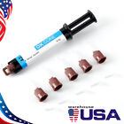 Dental Dual Cure Light   Self Cure Composite Resin Core Buildup A2 a3   5 Tips