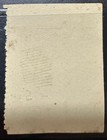 India Bhopal 1944  1 2an  Green Sg0347b Used Error Imperf Between Vertical Pair 