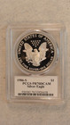 1986 S Pcgs Pr70 Dcam Edmund Moy Signed First Year Silver Eagle Dollar  1 Coin 