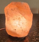 Natural Himalayan Salt Lamp 4-5 Lbs Pink Crystal Rock Hand Carved Stone