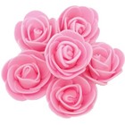 100 Pcs Artificial Flowers 3cm Mini Fake Roses For Diy Wedding Bouquets