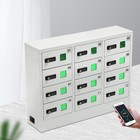 Cellphone Locker 12 Slots Charging Station Combination Lock For Ipad Storage