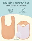 Muslin Baby Bibs 8 Pack Baby Drool Bibs For Boys Girlsadjustable Unisex Soft    