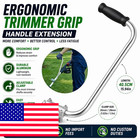 Ergonomic Trimmer Grip String Trimmers Handle Weed Eater Handle Extension Tools