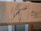 Motley Crue Signed Poster Box Vince Neil Tommy Lee Nikki Sixx Mick Mars box Only