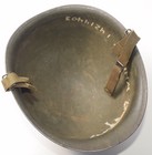 Wwii Front Seam M1-c Paratrooper Helmet 1950s 82nd Airborne Artillery Named
