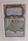  Antique County Map Dorset Shire 1720 Owen   Bowen  Bristol To Weymouth England