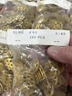 Qty 1 Tradeship Light Brass Spur Gear M0 5 Pitch 46 Teeth 5-40 Bore Slot Car