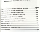 Farmall International B-414 424 2424 444 2444 Tractor Service Manual Repair Shop