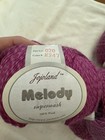 4 50g Balls  Jojoland Melody Pink Knitting Yarn 100  Wool Fingering New