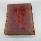Antique Celluloid Victorian Cabinet Card Photo Album 1800s Early 1900s