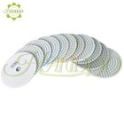 12pcs Diamond Polishing Pads Wet Dry 4 Inch Set Kit For Granite Concrete Marble