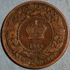 Canada New Brunswick Cent 1864 Km  6