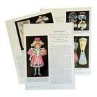 Dolly s Wardrobe 1890s Paper Dolls History Article 4 Pages With Photos