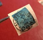  mag505  Cape Of Good Hope Mafeking Siege 1900 Sg 22 Used 3d Deep Blue On Piece