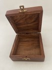 1940   s Brass Vintage Style Stanley London Brunton Brass Compass W wooden Box