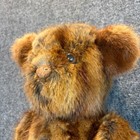 Vintage Real Mink Fur Jointed Teddy Bear Artist Handmade Plush Stuffed Animal