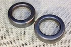 2 Lightning Rod Ball End Caps Replacements Tarnished Brown Copper 1 9 16    Large