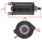 12 Volt Starter For Honda Vt500c Shadow 1983-1986   Vt500ft Ascot 1983-1984