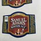 Samuel Adams Boston Ale Brewmasters  Collection Beer Labels - Lot Of 3