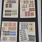 Us Stamp Collection Lot On Album Pages  Mnh 1929- 1990