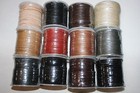 1 5mm - Genuine Leather   High Quality   50 Meter spool  Many Colors
