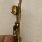 Heavy Vintage Brass Spring Clip Note paper Holder With Mouse Figure  mouse Trap 