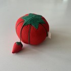 Vintage Red Tomato   Strawberry Sewing Pin Cushion