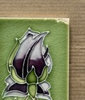Antique Boote - Art Nouveau Majolica Border Tile C1900