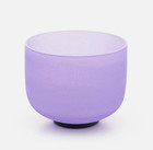 8inch A 432hz Purple Heart Chakra Crystal Singing Bowl For Meditation Yoga