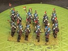 15mm Painted Napoleonic French Lancer Regiment  12 Riders 12 Horse  Superb