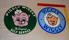 Vintage Llot Of 2 Piggly Wiggly     pig Grocery Store 11 3 4  Porcelain Metal Sign