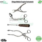  4  Vintage Medical Surgical Instruments Lot  a