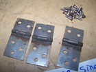 Of 3 1893 Singer Treadle Sewing Machine Leaf Replacement Hinges   Screws