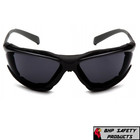 Pyramex Proximity Gray Anti-fog Foam Padded Safety Sunglasses Z87   1 Pair 