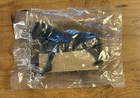 Schleich Black Fresian Horse With Red Ribbon In Mane   Tail Retired New