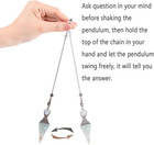 Natural Aquamarine Pendulum For Dowsing And Spiritual Practices
