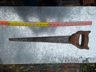Atg Vintage 2 Sided Double Edge Pruning Arborist Hand Saw 24  Long W 19  Blade